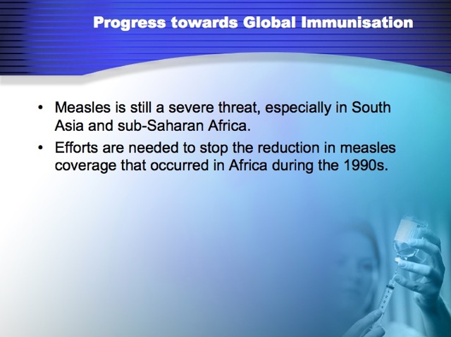 Global Immunisation Slide 034